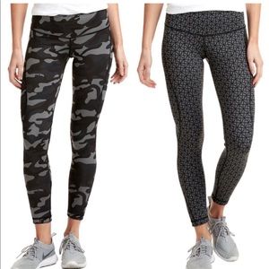Vineyard Vines Performance XSmall Reversible Leggings Black